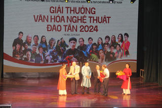 Giải thưởng Đào Tấn: Phát hiện và tôn vinh những tài năng hoạt động nghệ thuật