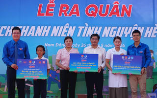 Nhiều việc làm ý nghĩa tại Chiến dịch Thanh niên tình nguyện hè năm 2024