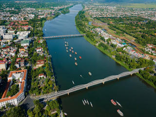 Khu vực tỉnh Thừa Thiên - Huế dự kiến thành lập thành phố trực thuộc Trung ương đạt tiêu chí đô thị loại I