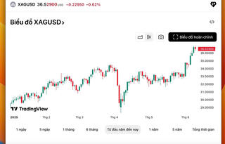 Giá bạc tăng mạnh nhưng 'lướt sóng' không dễ