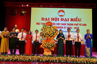 Tổ chức thành công Đại hội đại biểu MTTQ thành phố Từ Sơn nhiệm kỳ 2024-2029