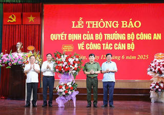 Công an tỉnh Điện Biên có tân Giám đốc