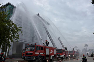 Bà Rịa – Vũng Tàu: Gần 400 người tham gia diễn tập phương án chữa cháy, cứu nạn cứu hộ