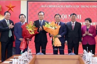 Điều động và bổ nhiệm hai tân lãnh đạo Ban Chính sách, Chiến lược Trung ương