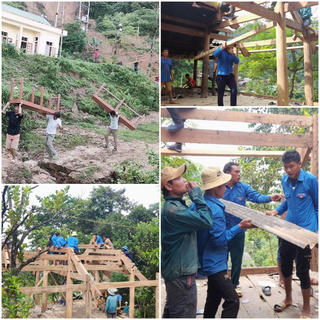 Những bản làng xác xơ sau lũ