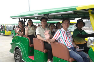 Miễn phí tuyến xe điện mới cho du khách tại đảo Cát Bà (Hải Phòng) từ 18/4