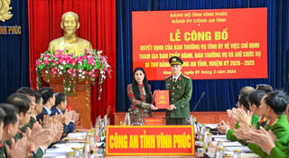 Đại tá Thân Văn Hải giữ chức Bí thư Đảng ủy Công an tỉnh Vĩnh Phúc