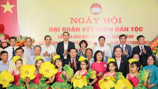 Hà Nội: Rực rỡ sắc màu tại Ngày hội Đại đoàn kết