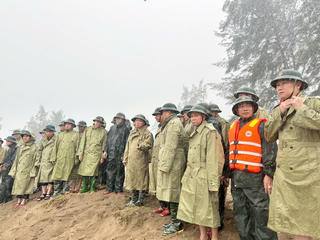 Phó Thủ tướng Trần Hồng Hà chỉ đạo công tác phòng chống bão tại Hà Tĩnh