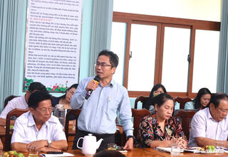 Lãnh đạo các cơ quan báo chí góp ý Dự thảo báo cáo chính trị Đại hội Đảng bộ TP Hồ Chí Minh