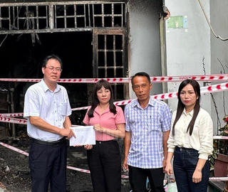 TPHCM thăm hỏi, hỗ trợ nạn nhân vụ cháy khiến 3 mẹ con tử vong