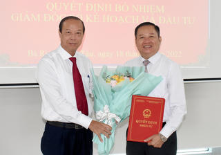 Bổ nhiệm ông Lê Ngọc Linh giữ chức Giám đốc Sở KH-ĐT tỉnh Bà Rịa Vũng Tàu