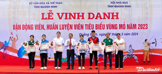 Quảng Ninh: Vinh danh 12 VĐV, HLV tiêu biểu vùng Mỏ năm 2023