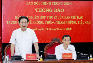 Nếu thành viên Ban Chỉ đạo PCTNTC cấp tỉnh có vi phạm, chắc chắn sẽ bị thay