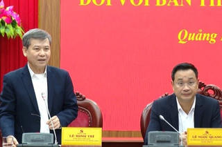 Thông báo kết quả kiểm tra của Bộ Chính trị đối với Ban Thường vụ Tỉnh ủy Quảng Bình