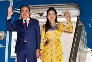 Chủ tịch Quốc hội Trần Thanh Mẫn và Phu nhân bắt đầu thăm chính thức Armenia