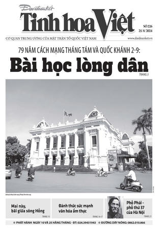 Tìm đọc Tinh hoa Việt số 226, phát hành ngày 25/8/2024