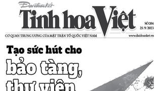 Đón đọc Tinh hoa Việt số 204, phát hành ngày 25/9/2023