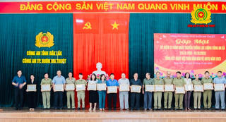 Đắk Lắk: Kỷ niệm 73 năm Ngày truyền thống lực lượng Công an xã