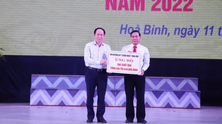 Hòa Bình: Hơn 63 tỷ đồng ủng hộ Quỹ 'Vì người nghèo' năm 2022