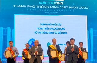 Đà Nẵng đón nhận Giải thưởng Thành phố thông minh 2023