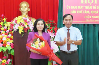 Bà Đỗ Thị Như Tình được cử làm Phó Chủ tịch Ủy ban MTTQ Việt Nam tỉnh Phú Yên