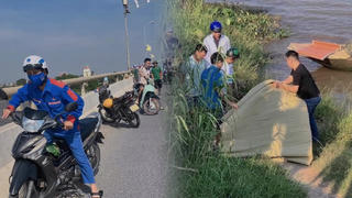 Nữ sinh cấp 3 trèo qua lan can, gieo mình xuống dòng sông