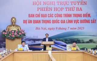 Thủ tướng chủ trì Hội nghị về các công trình, dự án đường sắt
