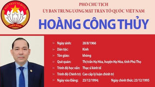 [infographic] Phó Chủ tịch UBTƯ MTTQ Việt Nam Hoàng Công Thủy