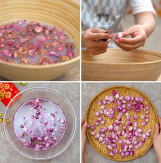 Cách muối dưa hành ngày Tết