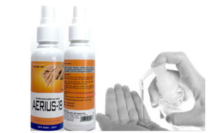 Thu hồi nước rửa tay khô Aerius-19 của công ty TNHH HMP Tiến Thịnh Phát