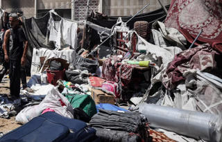 Người Palestine bất chấp bom đạn, từ chối di tản khỏi Gaza City