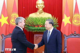 Tổng Bí thư Tô Lâm tiếp Thủ tướng Kyrgyzstan Adylbek Kasymaliev