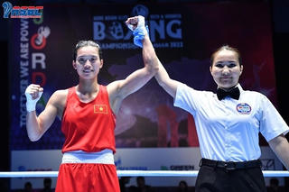 Nguyễn Thị Tâm xuất sắc giành chức vô địch Boxing châu Á 2022
