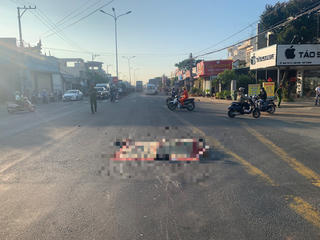 Quảng Nam: Xe tải va chạm xe máy khiến một người tử vong