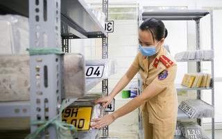 Đề xuất giữ biển số xe sau khi trúng đấu giá