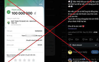 Mức xử phạt hành vi sửa chữa bill chuyển tiền từ thiện để đăng lên mạng xã hội
