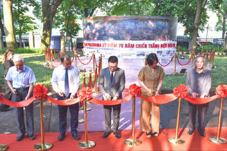 Chiêm ngưỡng bức tranh panorama tái hiện toàn cảnh chiến dịch Điện Biên Phủ