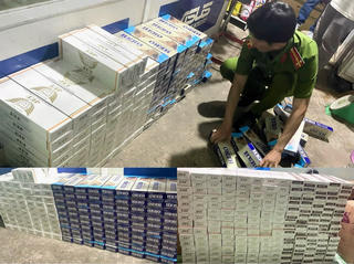 Bạc Liêu: Phát hiện hơn 3.700 bao thuốc lá ngoại nhập lậu