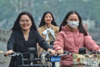 Hà Nội: Thí điểm tuyến đường ưu tiên dành cho xe đạp