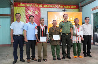 Công an Quảng Ngãi triển khai phương án tặng quà cho người dân dịp lễ Quốc khánh 2/9