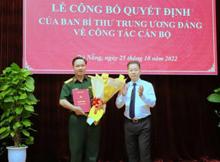 Chỉ định Đại tá Nguyễn Văn Hòa tham gia Ban Chấp hành, Ban Thường vụ Thành ủy Đà Nẵng