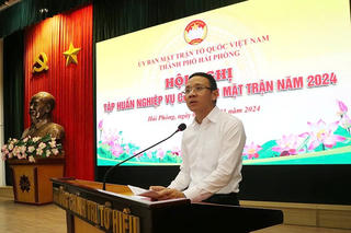 Hải Phòng: Tập huấn nghiệp vụ công tác Mặt trận năm 2024