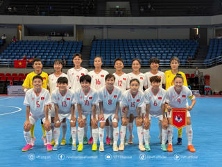Đội tuyển futsal nữ Việt Nam thắng futsal nữ Indonesia 5-0