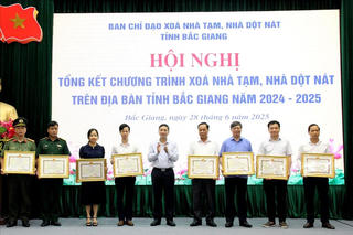Bắc Giang hoàn thành chương trình xóa nhà tạm, nhà dột nát năm 2025