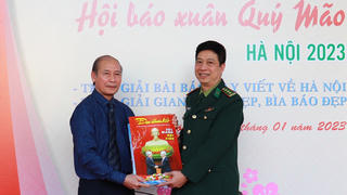 Báo Đại Đoàn Kết giành giải C gian trưng bày Hội báo Xuân Hà Nội