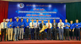 Ra mắt Câu lạc bộ nhà khoa học trẻ ngành Tài nguyên và Môi trường