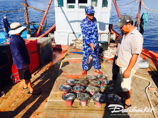 Cảnh sát biển phát hiện 14 thiết bị giám sát hành trình trên vùng biển Tây Nam