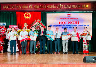 Mặt trận Đắk Lắk tổng kết 20 năm tổ chức Ngày hội Đại đoàn kết toàn dân tộc 