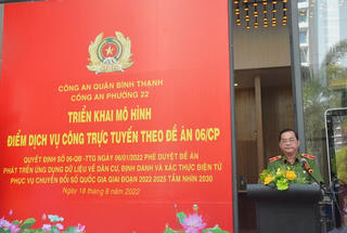 TP HCM lập mô hình điểm dịch vụ công trực tuyến tại quận Bình Thạnh